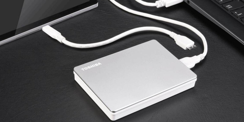 HDD اکسترنال توشیبا 1 ترابایت مدل Canvio Flex در ارتباط آی تی