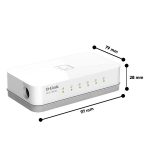 سوییچ 5 پورت دی لینک مدل DES-1005-C 100 P - Image 3
