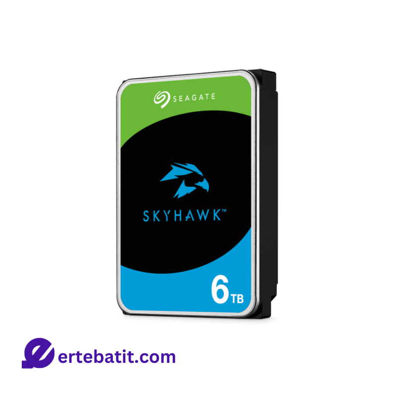 هارد دیسک اینترنال مدل SkyHawk ظرفیت 6TB برند Seagate