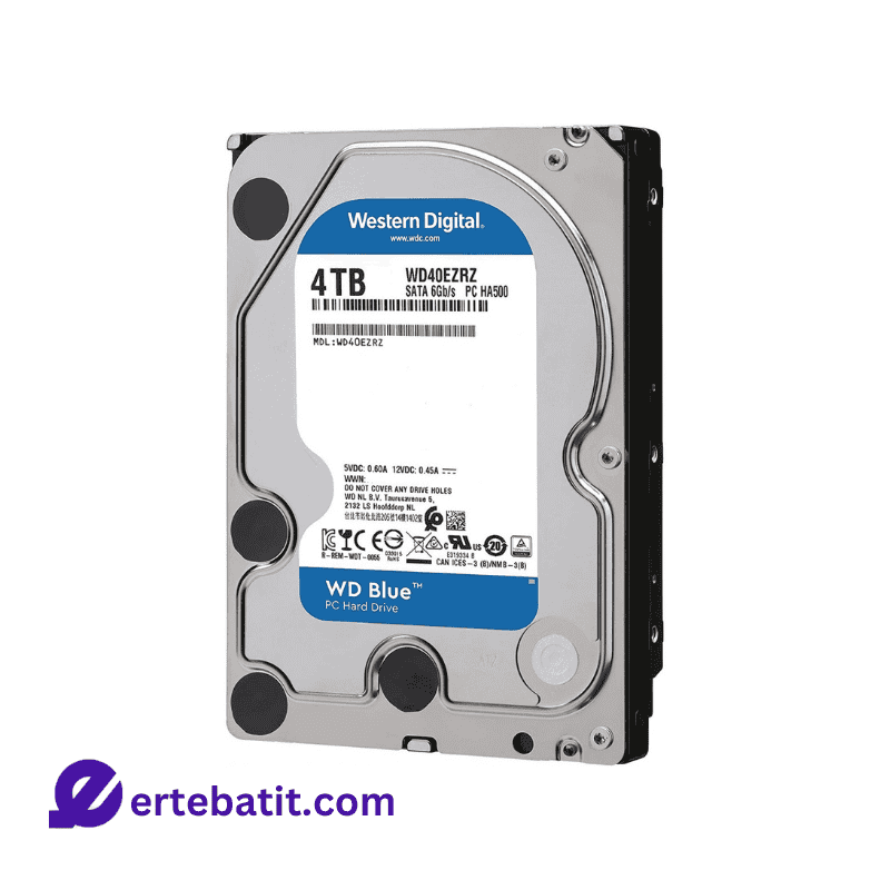 هارد دیسک اینترنال BLUE ظرفیت 4TB برند WD اصلی