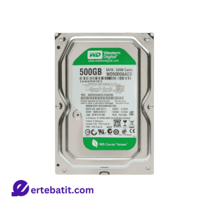 هارد دیسک اینترنال GREEN ظرفیت 500GB برند WD شرکتی