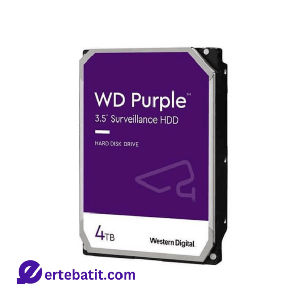 هارد دیسک اینترنال PURPLE ظرفیت 4TB برند WD اصلی