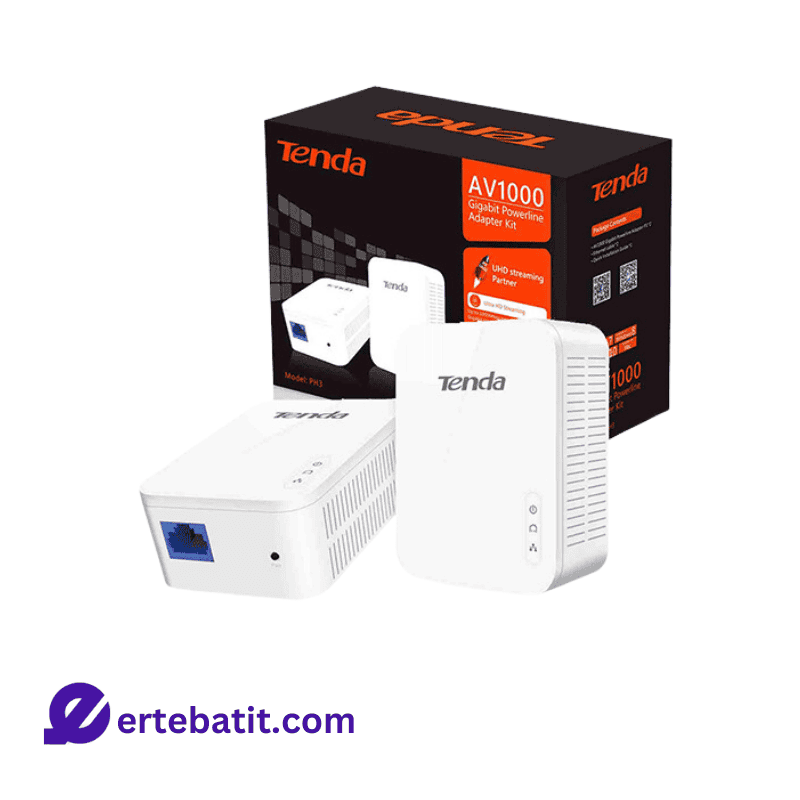 پاورلاین مدل PH3 P3-KIT AV1000 Gigabit برند TENDA