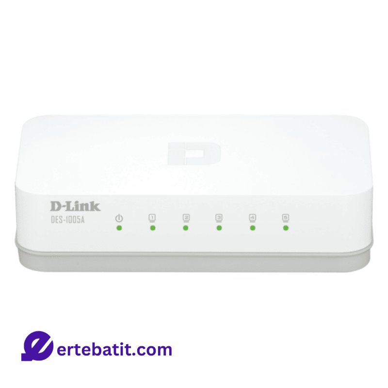 سوییچ 5 پورت مدل DES-1005A 10/100 برند D-LINK