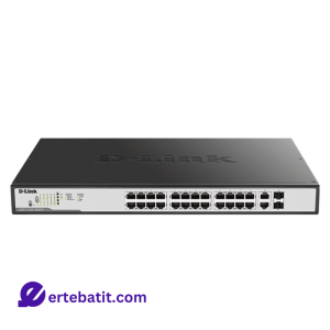 سوییچ 26 پورت مدل DGS 1100-26MP POE برند D-LINK
