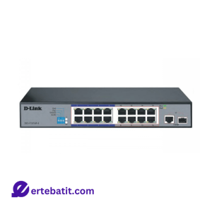 سوییچ 16 پورت مدل DES-F1016P-E POE برند D-LINK