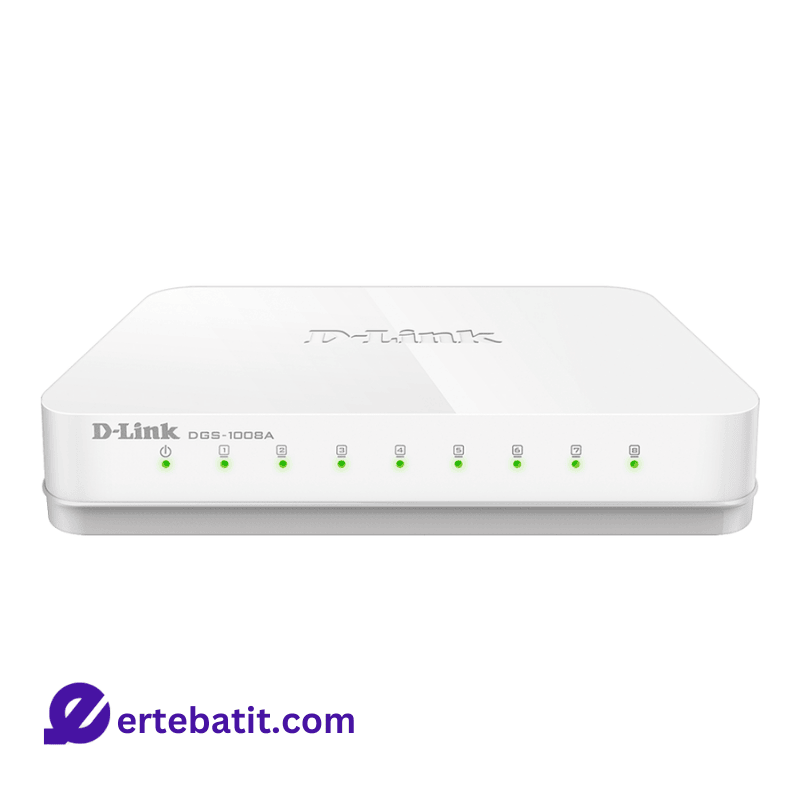 سوییچ 8 پورت مدل DES-1008-A برند D-LINK