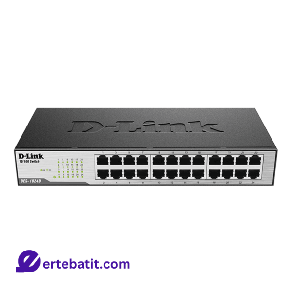 سوییچ 24 پورت مدل DES-1024-D 100 F برند D-LINK