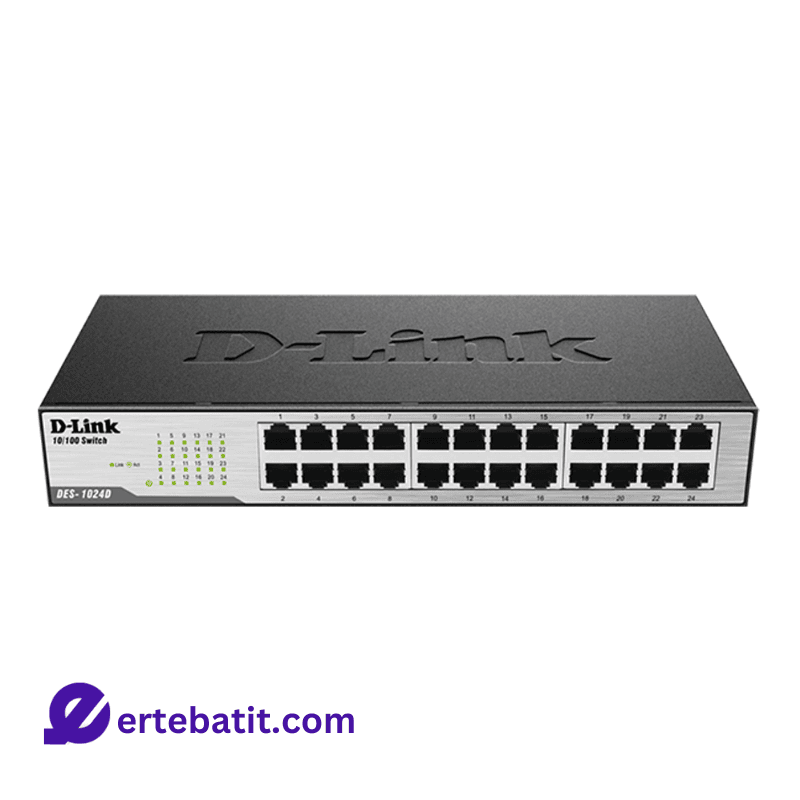 سوییچ 24 پورت مدل DES-1024-D 100 F برند D-LINK