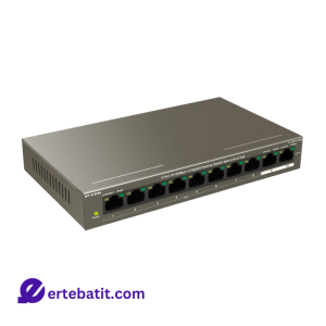 سوییچ 10 پورت مدل F1110P-POE برند IP-COM
