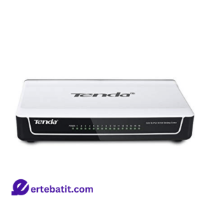 سوییچ 16 پورت مدل S16 10/100 P برند TENDA