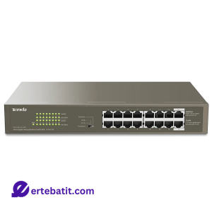 سوییچ 16 پورت مدل TEG1116P GIG POE برند TENDA