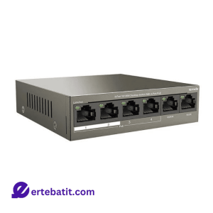 سوییچ 6 پورت مدل TEF1106P-4-63W برند TENDA