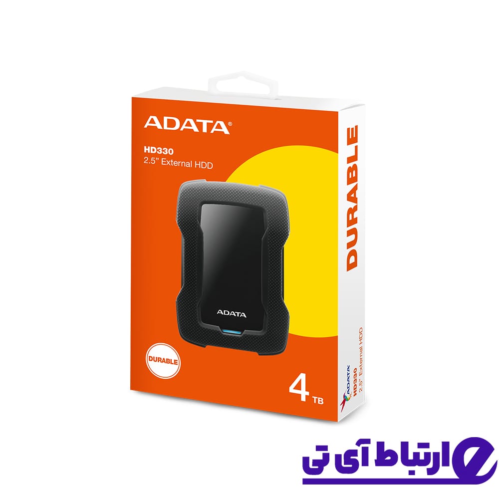 هارد اکسترنال ای‌دیتا ADATA HD330 4TB Black