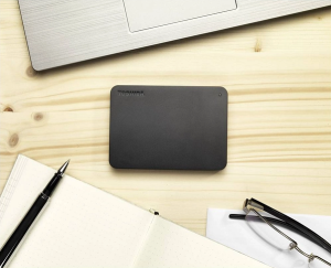 هارد اکسترنال ای دیتا Toshiba Canvio Basic 1TB BLACK - Image 2