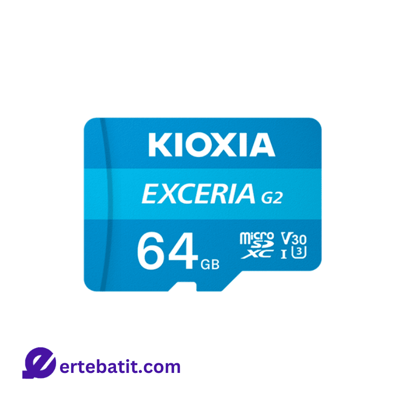 MicroSD مدل EXCERIA G2 ظرفیت 64GB برند KIOXIA