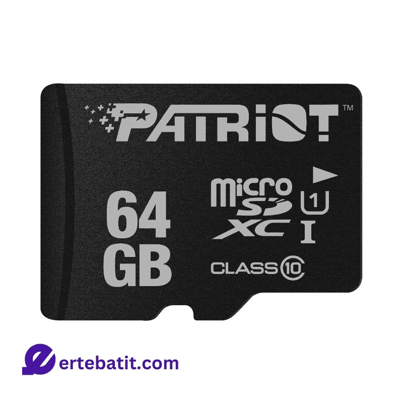 MicroSD مدل LX U1 ظرفیت 64GB برند PATRIOT