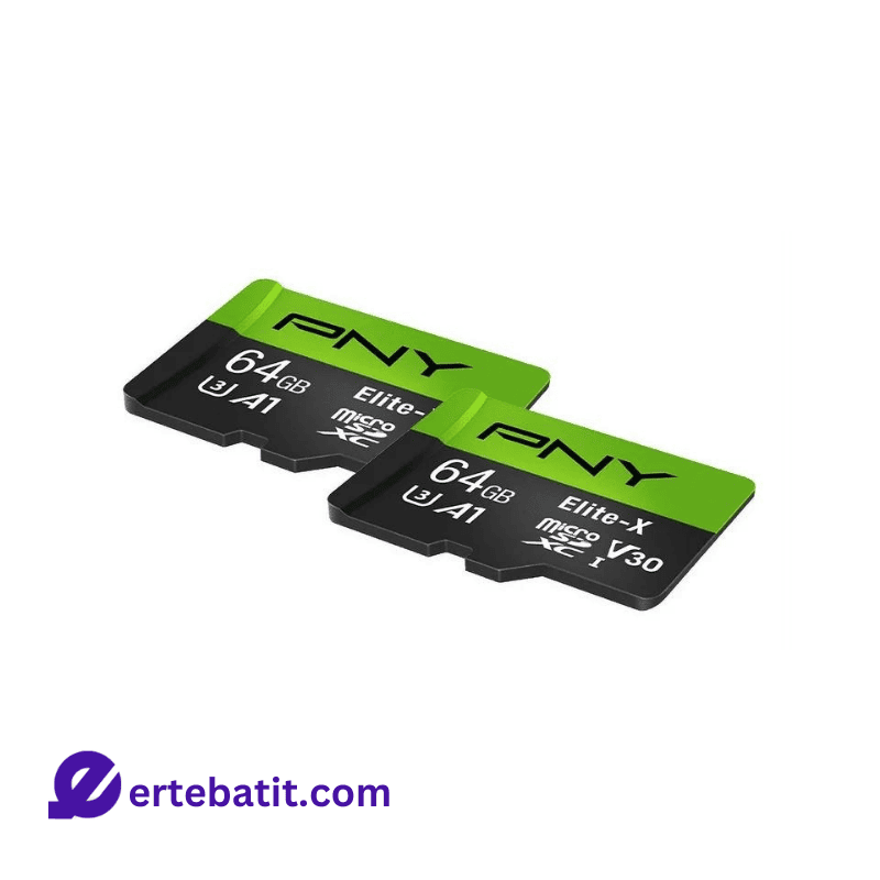 MicroSD ظرفیت 64GB برند PNY