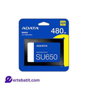 حافظه SSD ای دیتا ADATA SU650 480GB SATA