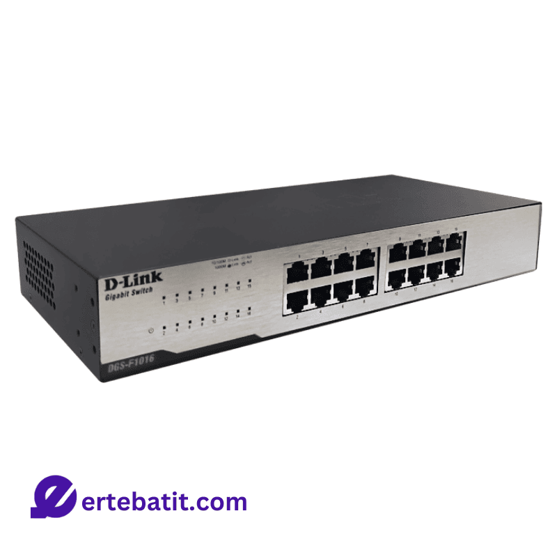 سوییچ 16 پورت مدل DGS-F1016 Gigabit برند D-LINK