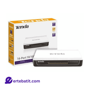 سوییچ 16 پورت مدل S16 10\100 برند TENDA
