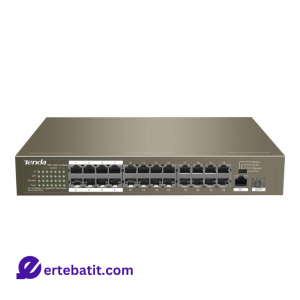 سوییچ 24 پورت مدل TEF1126 10/100 POE برند TENDA