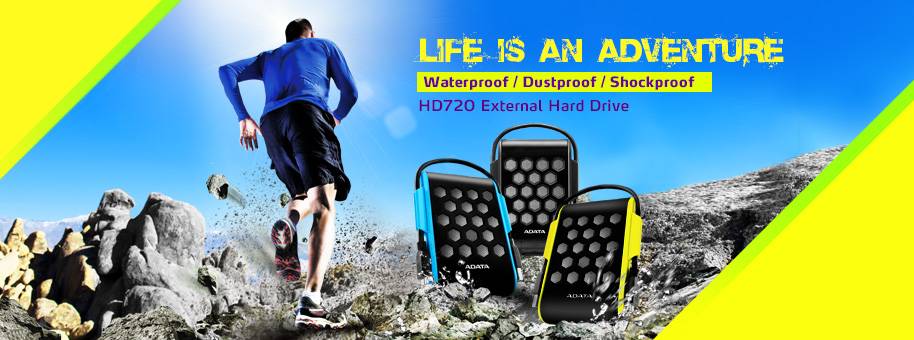 حافظه HDD اکسترنال ای دیتا 1 ترابایت مدل HD720