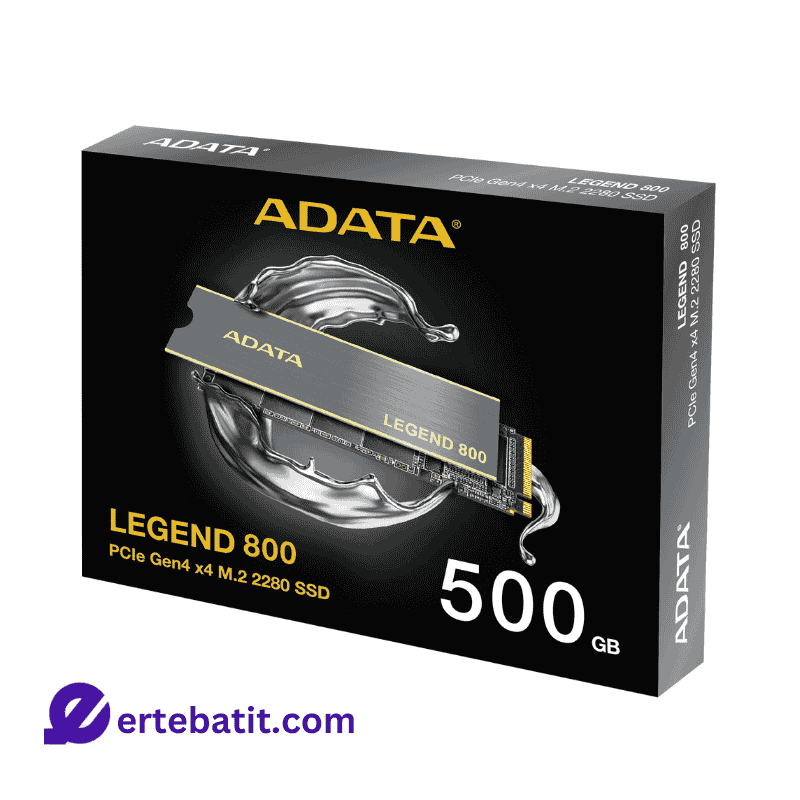 حافظه SSD اینترنال M.2 مدل LEGEND 800 ظرفیت 500GB برند ADATA