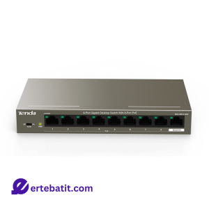 سوییچ 8 پورت مدل TEG 1109P-8-102W برند TENDA