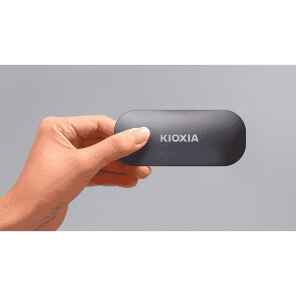 اندازه حافظه SSD اکسترنال مدل EXCERIA PLUS Portable ظرفیت 500 گیگابایت برند KIOXIA