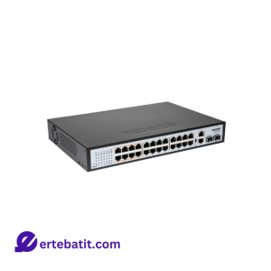 سوییچ 28 پورت مدل NGS-F1028P-C برند NETERBIT