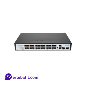 سوییچ 28 پورت مدل NGS-F1028P-C برند NETERBIT
