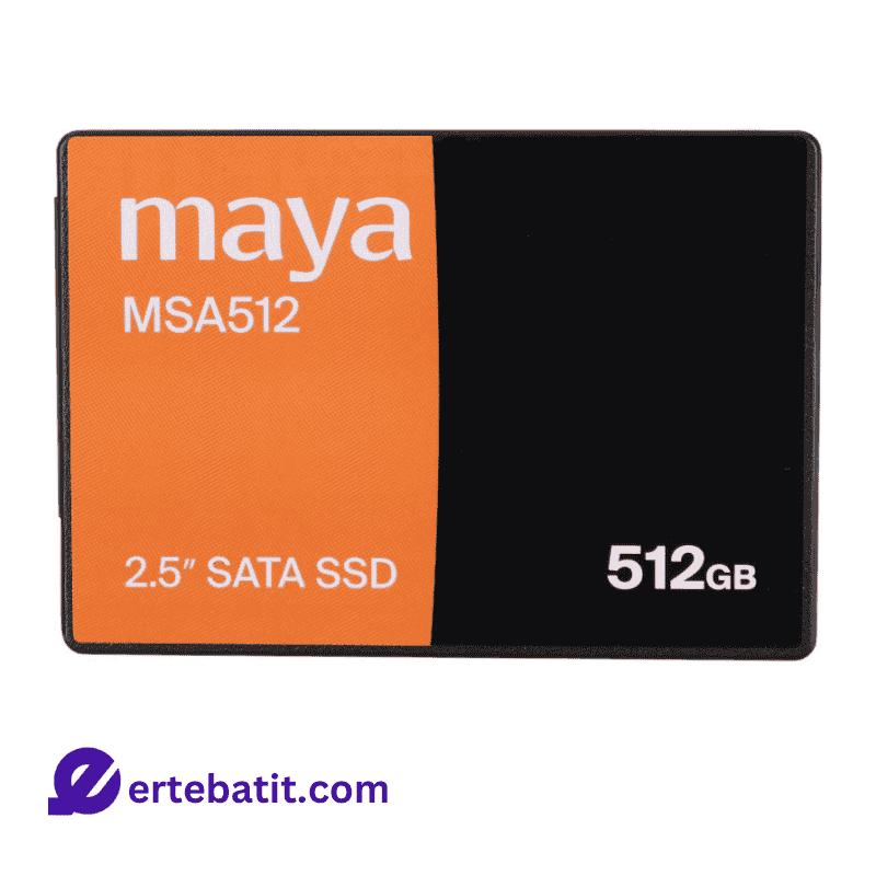 حافظه SSD اینترنال SATA مدل MSA512 ظرفیت 512GB برند MAYA