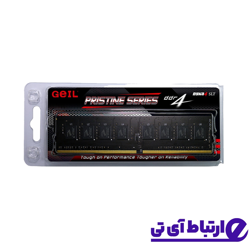 رم کامپیوتر گیل RAM PRISTINE GEIL DDR4 16GB 2666MHz CL19