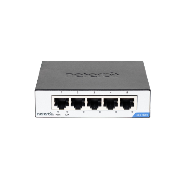 سوئیچ 5 پورت 10/100 نتربیت مدل NES-1005C
