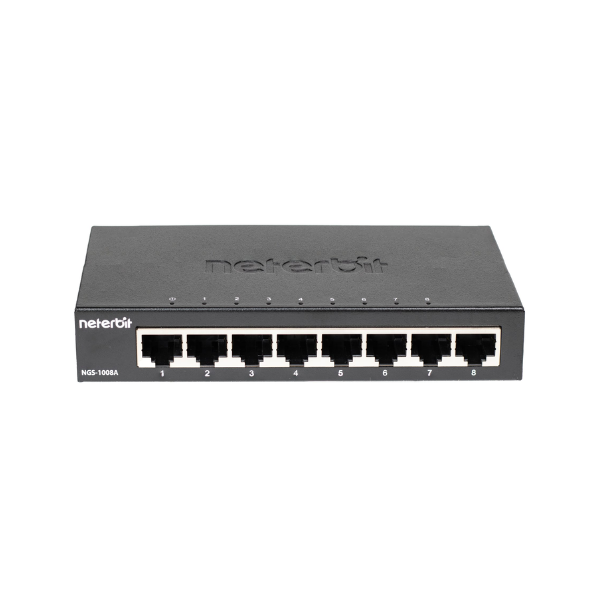 سوییچ 8 پورت گیگابیت نتربیت مدل NGS-1008A