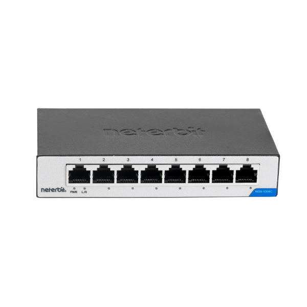 سوییچ نتربیت غیرمدیریتی 8 پورت مدل NGS-1008C