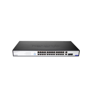 سوییچ 24 پورت نتربیت مدل NGS-F1028P-A