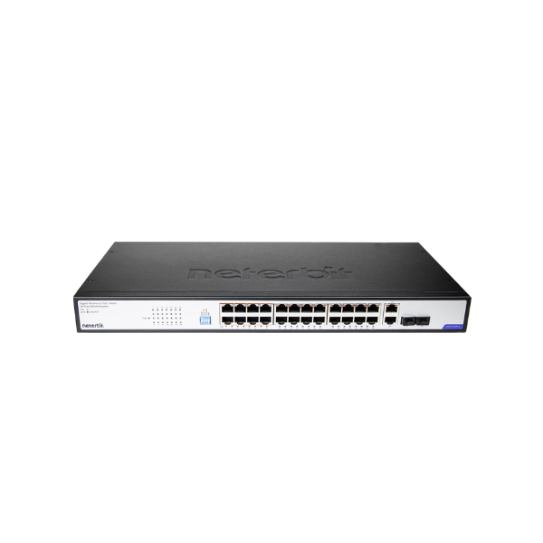 سوییچ 24 پورت نتربیت مدل NGS-F1028P-A