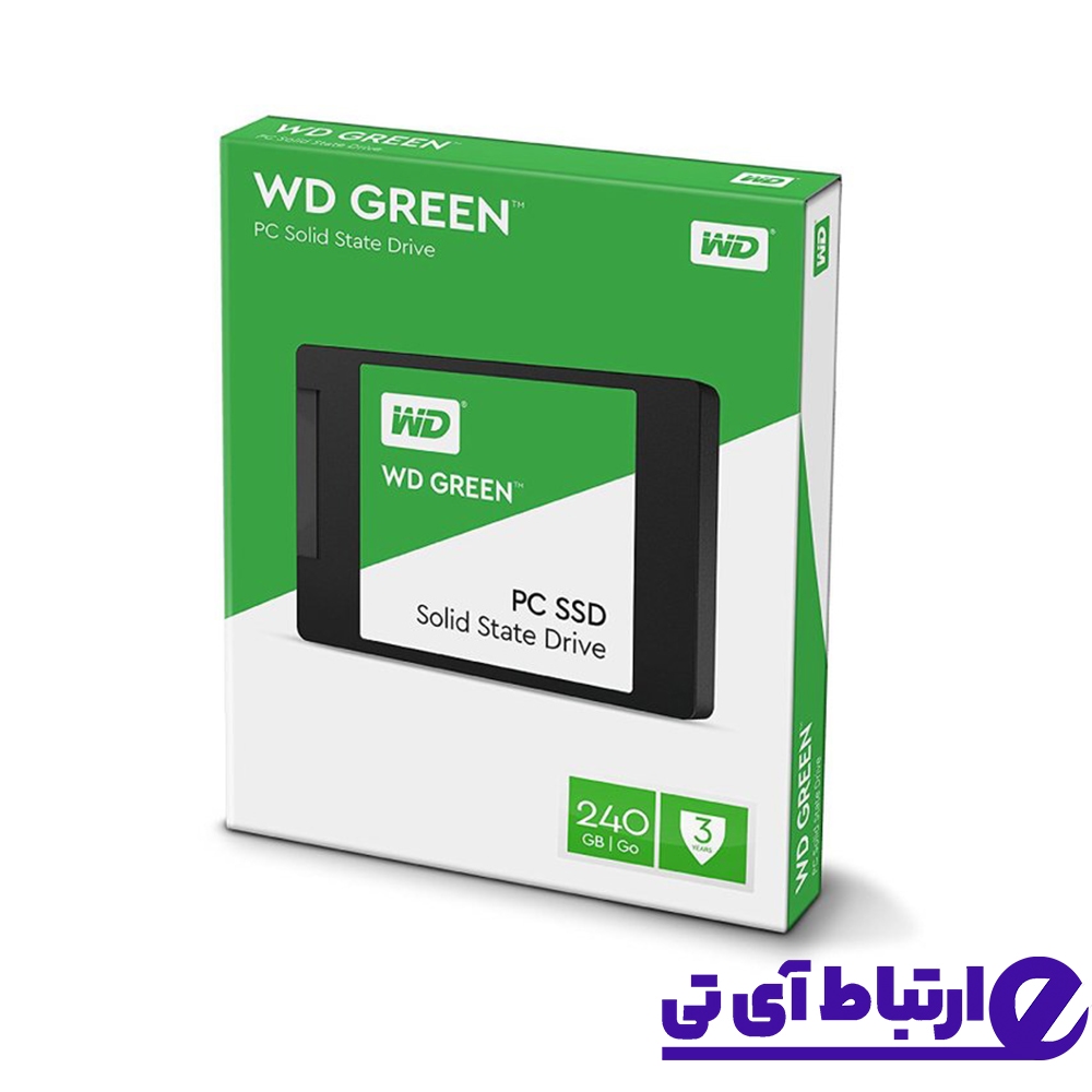 حافظه SSD اینترنال وسترن دیجیتال WD GREEN SATA 240GB