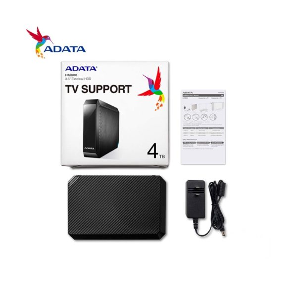 حافظه HDD اکسترنال ای دیتا 4 ترابایت مدل ADATA HM800 4T - Image 4