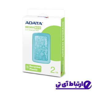 هارد اکسترنال ای دیتا ADATA HC300 ECO 2TB Green