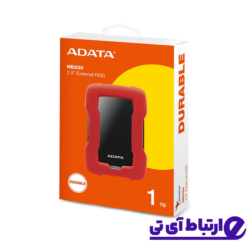 هارد اکسترنال ای دیتا ADATA HD330 1TB Red
