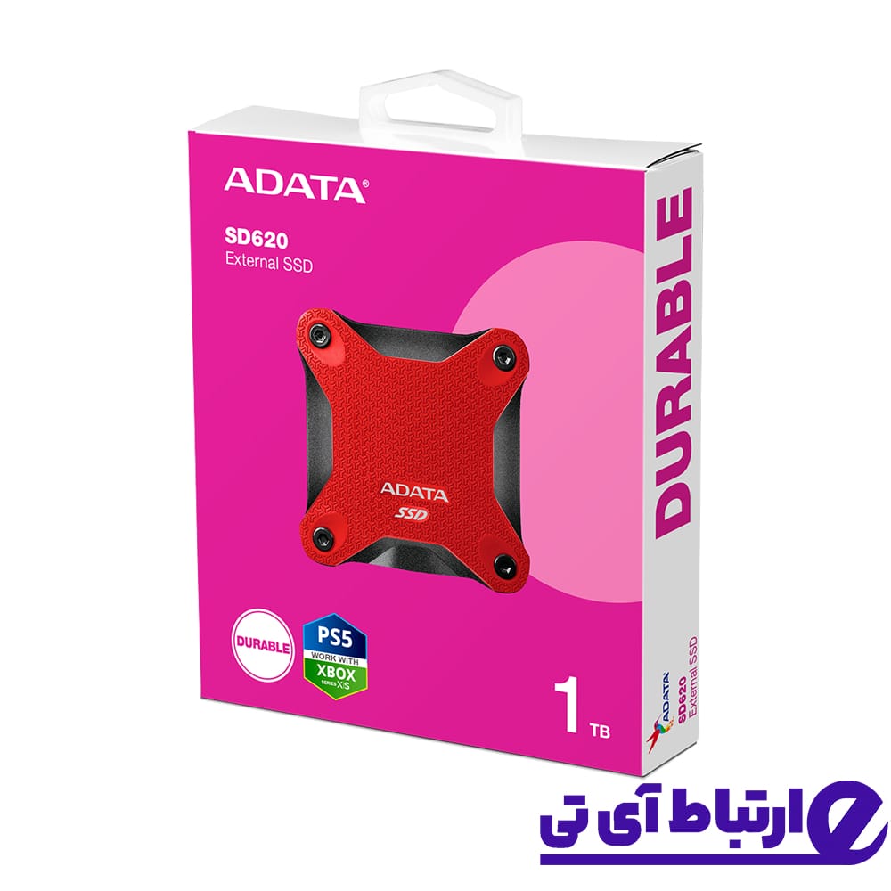 اس اس دی اکسترنال ای دیتا ADATA SD620 1TB RED