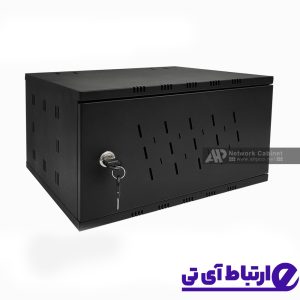رک ۴ یونیت اِی‌اِچ‌پی AHP 4U Rack 436WMB Black Metal Door