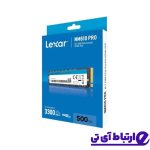 حافظه SSD لکسار LEXAR NM610 PRO 500GB M.2