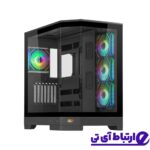 کیس گیمینگ اوست AWEST GT-AQ1-MB Aquarium Mid Tower