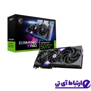 کارت گرافیک ام‌اس‌آی MSI GeForce RTX 5070 Ti 16GB GAMING TRIO OC PLUS