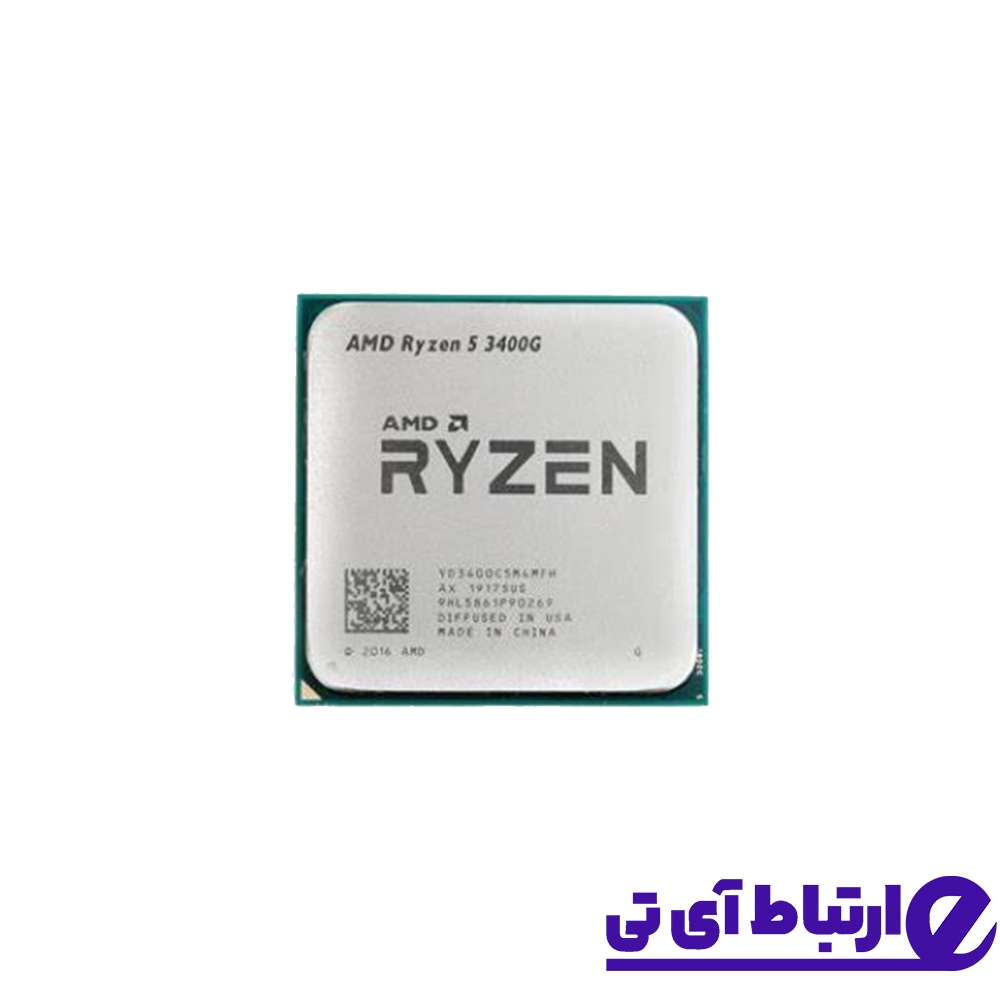 پردازنده ای‌ام‌دی AMD Ryzen™ 5 3400G (3.7GHz to 4.2GHz) TRAY