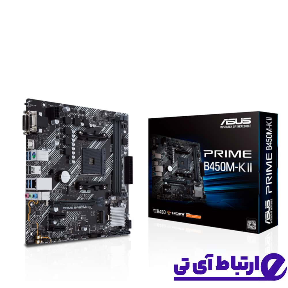 مادربرد ایسوس ASUS PRIME B450M-K II